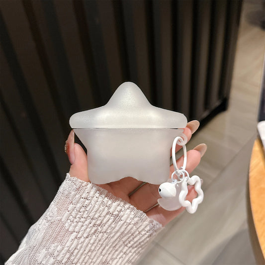 Glow in Dark Star Silicone Earphone Case Luminous Pendant Lanyard Anti-drop Protector 2025 for AirPods Pro3 2 1 Pro 4 3 2 Cover