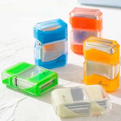 Unusual Quicksand Luminous Kero sene Lighter Inflatable Lighter Windproof Cigarette Lighter Smoking Accessories Men Gift Cool