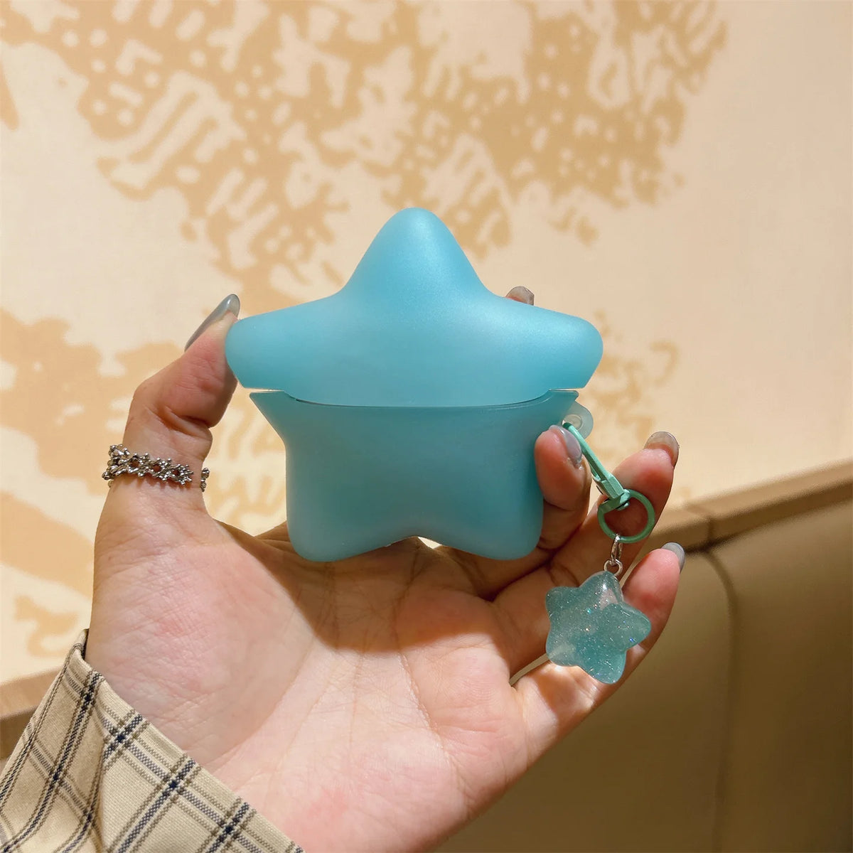 Glow in Dark Star Silicone Earphone Case Luminous Pendant Lanyard Anti-drop Protector 2025 for AirPods Pro3 2 1 Pro 4 3 2 Cover