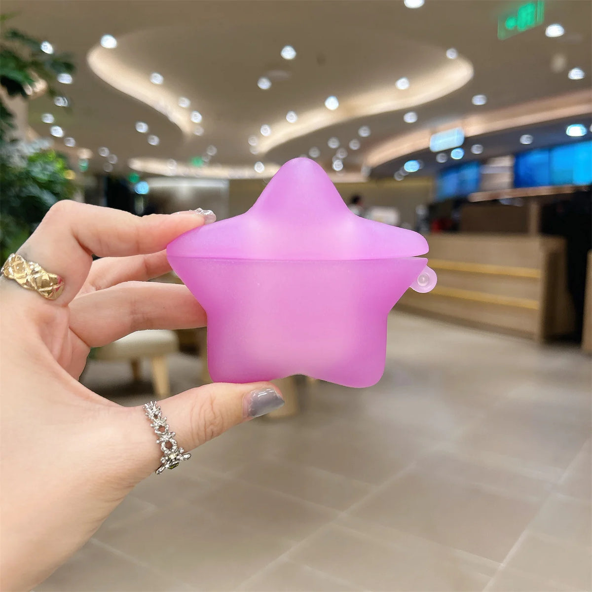 Glow in Dark Star Silicone Earphone Case Luminous Pendant Lanyard Anti-drop Protector 2025 for AirPods Pro3 2 1 Pro 4 3 2 Cover